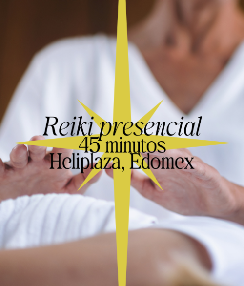 Reiki presencial 45 minutos