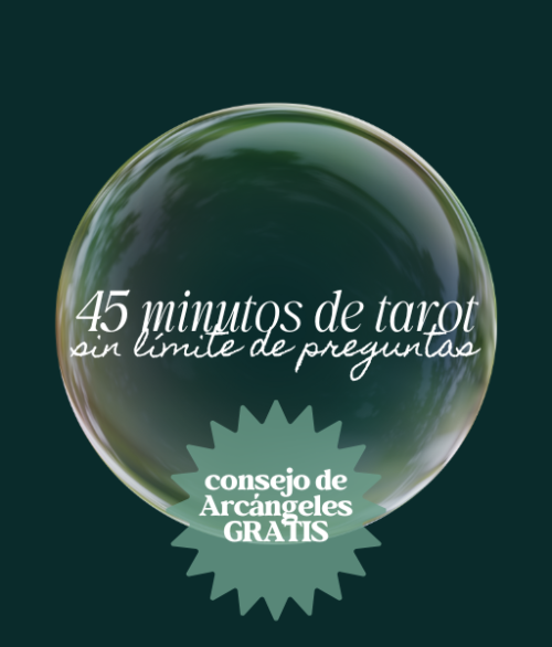 Tarot 45 minutos sin límite de preguntas ¡RECIBE CONSEJO DE ÁNGELES GRATIS!