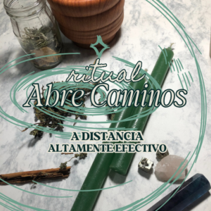 imagen de ritual para abrir caminos