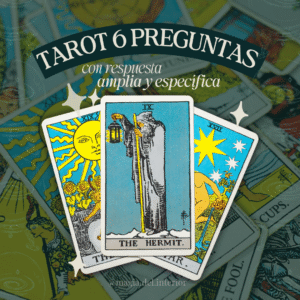 Tarot: 6 preguntas con respuesta amplia y específica