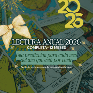 lectura de tarot anual para 2026