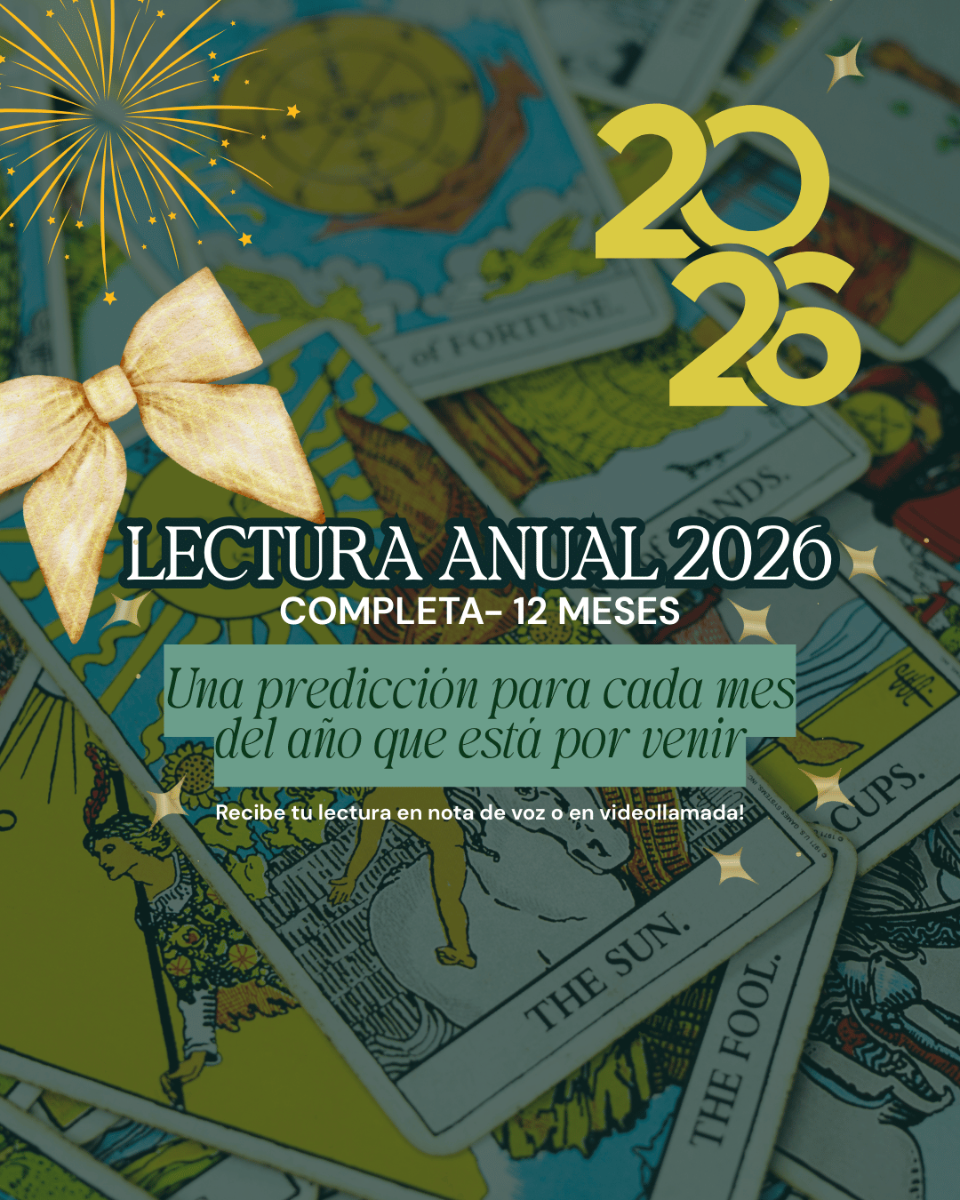 lectura de tarot anual para 2026
