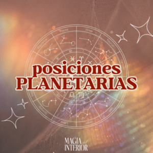 posiciones planetarias